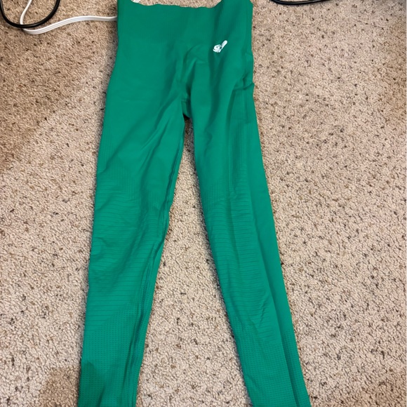 Green Women's Leggings - Picture 1 of 5